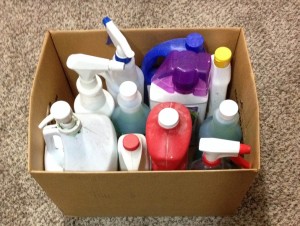 moving cleaners and hazardous materials